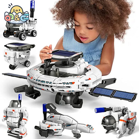 6 in 1 Science Experiment Solar Robot